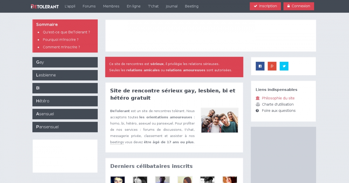 les sites de rencontres amoureuses