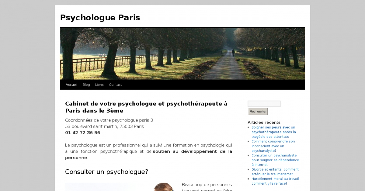 Psychologue Paris, psychologue et psychothérapeute à Paris