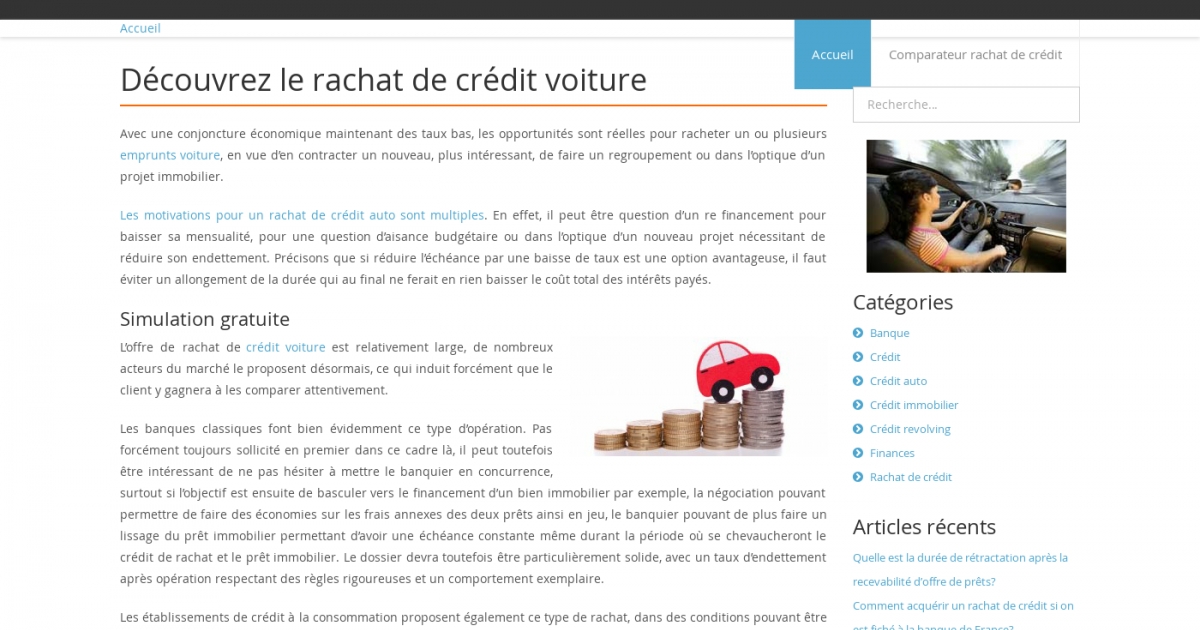 Comparateur Credit Auto