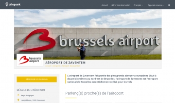 allopark.com/fr/aeroport/parking-zaventem, réservation de parkings