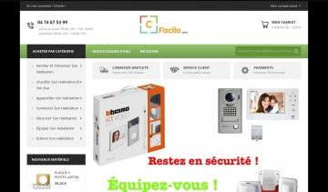 CFacilo, la boutique spécialisée dans la vente de matériels électriques en ligne