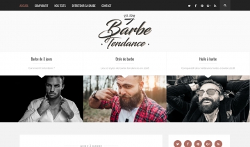 barbe tendance