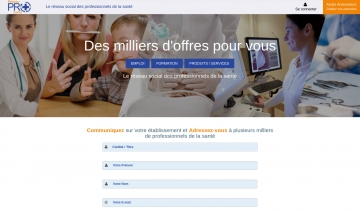 Réseau Pro Santé, guide pour les professionnels de la santé.