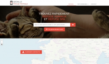 GEOALLO Refuge Animaux en se basant sur la localisation vous indique un refuge pour animaux à proximité.