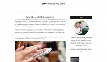 Smartphone-Pas-Cher, guide complet du smartphone