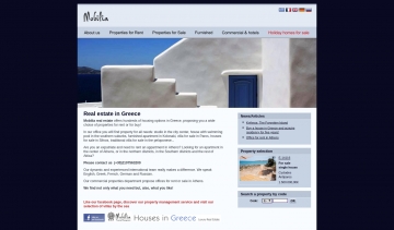 Mobilia, le site web pour louer une maison en Grèce