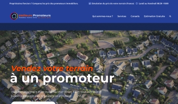 Meilleurs promoteurs, service gratuit d'estimation immobilière