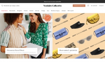 Vestiaire Collective, boutique en ligne d’articles de mode d’occasion  