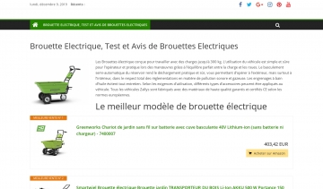 Brouettes Electriques, tout pour un bon choix