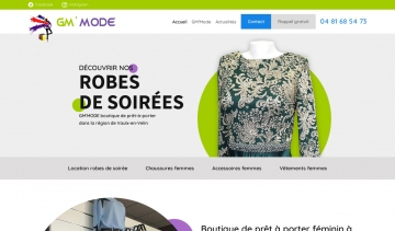 Location de robe-gm-mode, boutique de location de robe