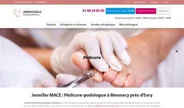 Jennifer MACE : pédicure-podologue à Mennecy près d’Évry