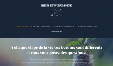 Biens et Patrimoine, votre conseiller en gestion de patrimoine