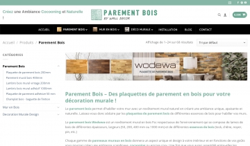 Parement Bois : des plaquettes de parement en bois pour vos murs