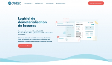 Deltic, le logiciel de dématérialisation de factures de référence