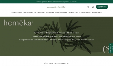 Saveurs CBD, boutique en ligne de vente de produits CBD