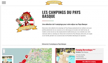 Découvrez 9 campings présentant les meilleurs avis au Pays basque