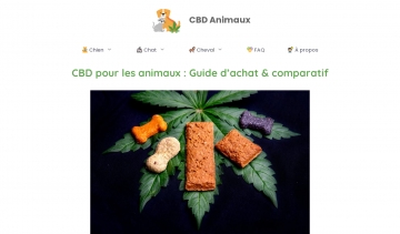 CBD pour les animaux : guide d’achat et comparatif