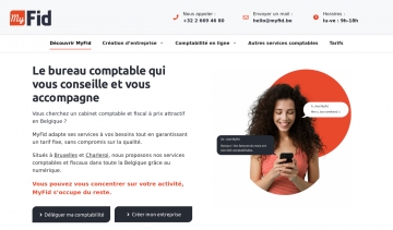 MyFid : votre cabinet comptable et fiscal digital en Belgique