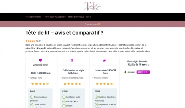 Tête de lit : avis et comparatif pour faire le meilleur choix