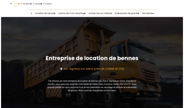 City Bennes : spécialiste de l’enlèvement de gravats près de Créteil