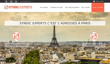 Aperçu du site Syndic Experts