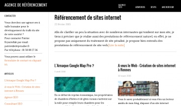 blog de référencement - sitepenalise.fr