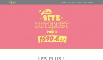 Votre site Internet à partir de 1590€ HT