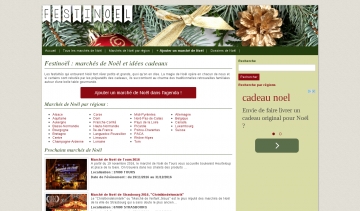 Agenda des marchés de Noël
