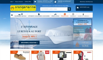 Site Internet Orangemarine