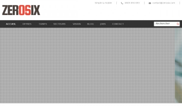 ZEROSIX : Fidélisation client pour les commerçants