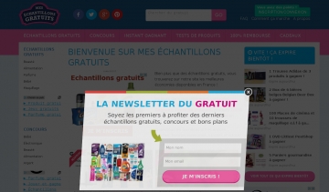 échantillon gratuit