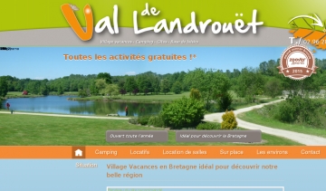 Val de Landrouët,  village vacances et camping en Bretagne