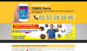 Serrurerie 75005, une entreprise digne de confiance à Paris