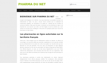 PHARMA DU NET, le guide pour trouver les pharmacies du net de qualité