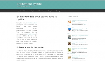Traitement Cystite, guide d'informations sur la cystite