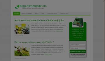 Blog aliementaire Bio: pour apprendre à mieux s'alimenter