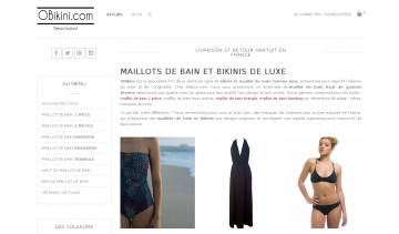 Obikini : des maillots de bain tendance pour femmes