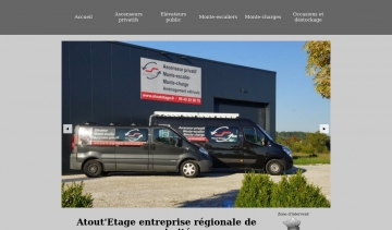 Atout'Etage, fournisseur et installateur d'ascenseurs