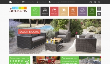 Hall Seasons, boutique de vente de mobiliers de jardin