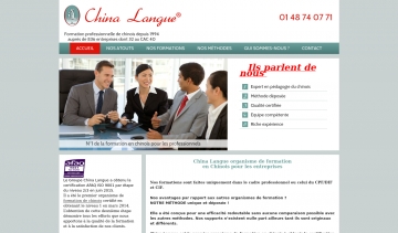 China Langue, formation en chinois professionnel