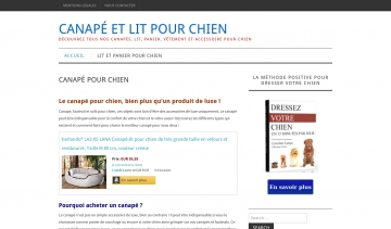 Des conseils adaptés pour le choix d'un canapé pour chien