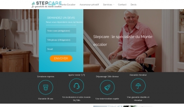 Stepcare, spécialiste du monte-escalier en France 