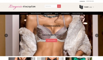 eshop de lingerie fine