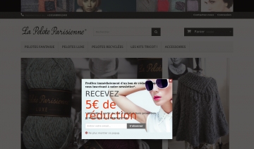 La Pelote Parisienne, la boutique de pelotes et accesoires en ligne