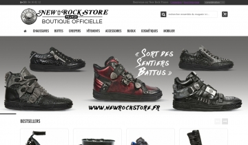 New Rock Store, boutique officielle en France