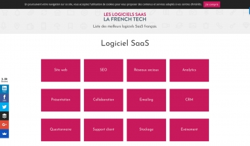 Logiciel Saas French Tech, annuaire des logiciels Saas français