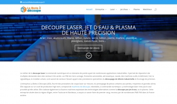 Expert de découpe jet d'eau et laser