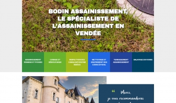 Bodin Assainissement, le spécialiste de l'assainissement en Vendée 