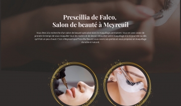 Prescillia de Falco : Votre salon de beauté à Meyreuil