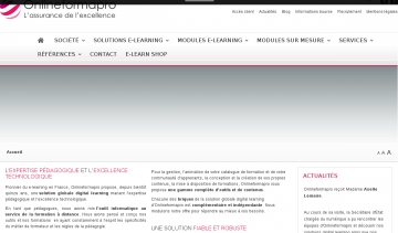Onlineformation - Solution globale e-learning